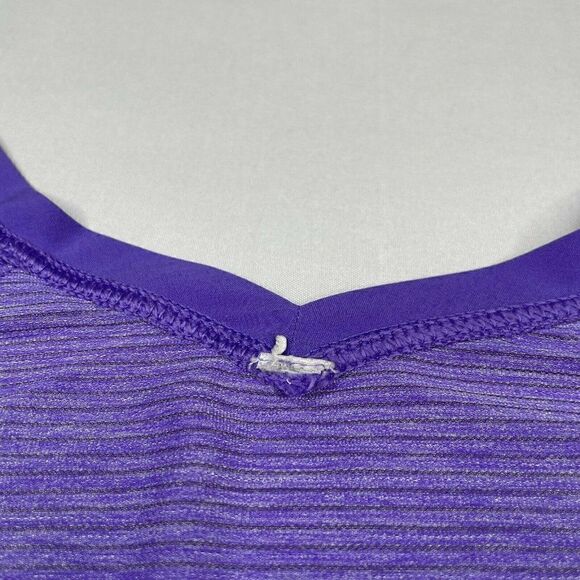 Lululemon Mod Moves V Neck Tee Power Purple - Picture 5 of 9